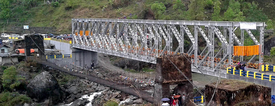 Jogighat steel bridge